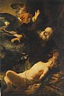 Abraham Canvas Paintings - The Sacrifice of Abraham